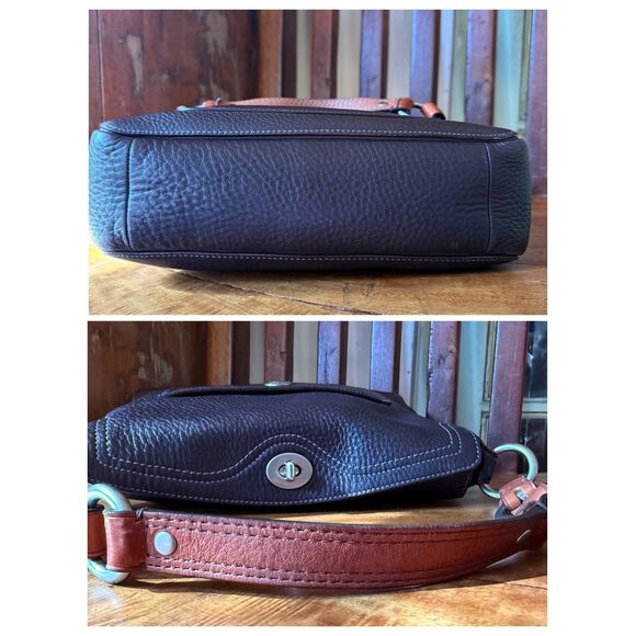 Coach Chelsea Shoulder Bag & Wallet Set (Brown Pebbled Leather, 2006) - Picture 4 of 10